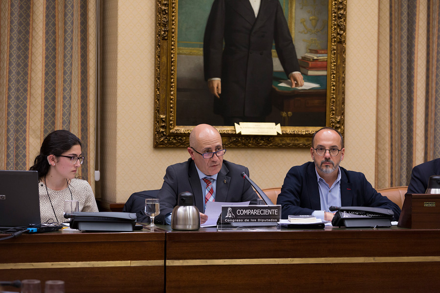 representantes de FIAPAS en el Congreso