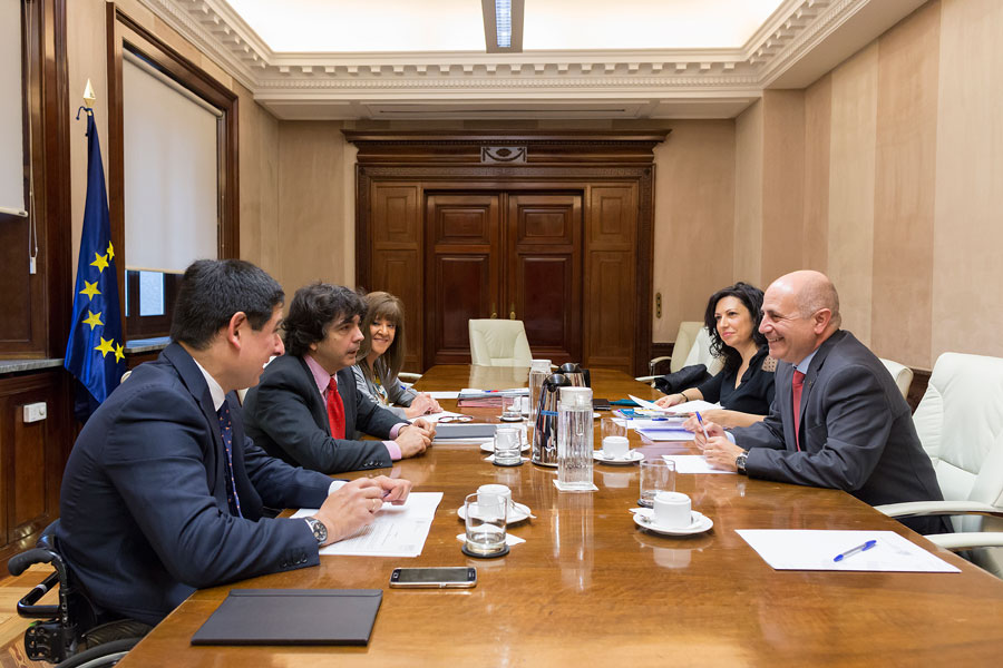 Reunión de FIAPAS con el secretario de Estado de Servicios Sociales