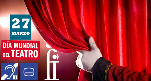 mano corriendo cortina de escenario de teatro