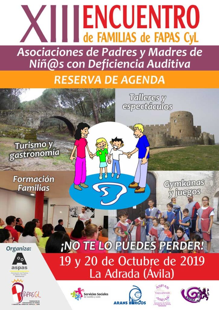Cartel del XIII Encuentro de Familias