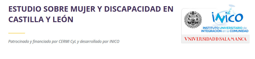 Estudio mujer y discapacidad