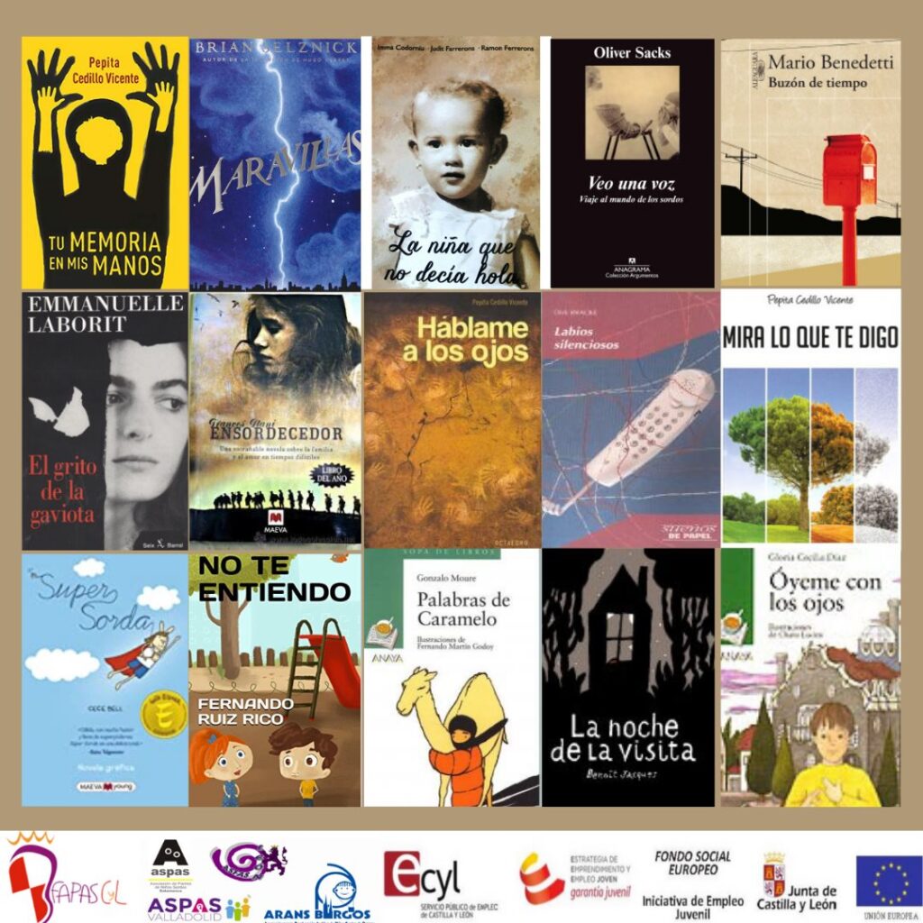 Libros donde la temática es la discapacidad auditiva