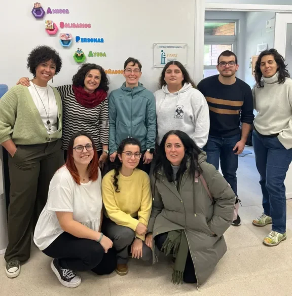 Protagonistas - cotesal. Imagen de grupo del equipo del proyecto. Año